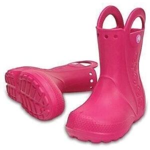 Crocs Kids' Handle It Rain Boot Candy Pink 25-26