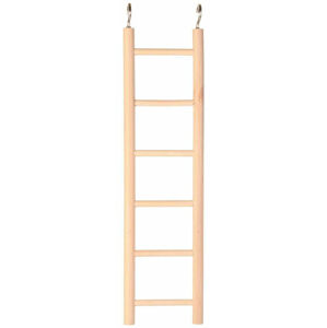 Trixie Wood Ladder 6 Rungs Hračka pre vtáky 28 cm