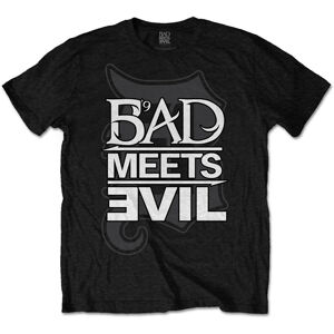 Bad Meets Evil Tričko Logo Čierna XL
