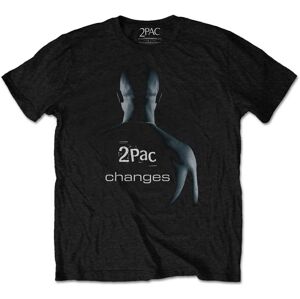 2Pac Tričko Changes Black L