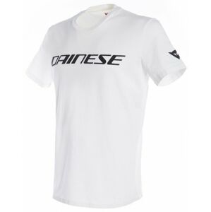 Dainese T-Shirt White/Black XL Tričko