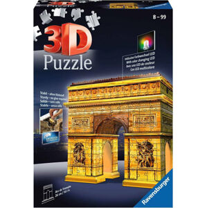 Ravensburger Puzzle Arc De Triomphe Nočná edícia 216 dielov