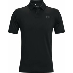 Under Armour UA T2G Mens Polo Black/Pitch Gray L