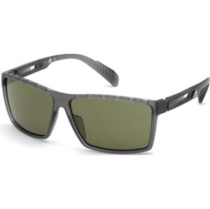 Adidas SP0010 20N Transparent Frosted Grey/Green Kolor Up Športové okuliare