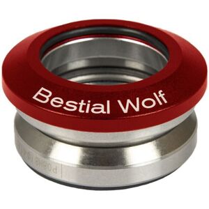 Bestial Wolf Integrated Headset Headset na kolobežku Červená