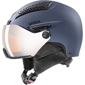 UVEX Hlmt 600 Visor Ski Helmet Blue Mat 55-57 cm 19/20