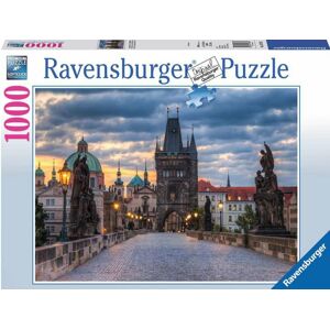 Ravensburger Puzzle Praha: Prechádzka po Karlovom moste 1000 dielov