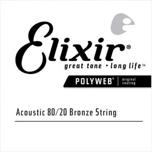 Elixir 13122 Plain Steel .022 Samostatná struna pre gitaru