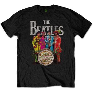 The Beatles Tričko Unisex Sgt Pepper (Retail Pack) M Čierna