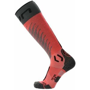 UYN Lady Ski One Merino Socks Pink/Black 41-42 Lyžiarske ponožky