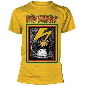 Bad Brains Tričko Logo Žltá XL