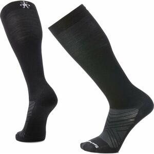 Smartwool Ski Zero Cushion OTC Socks Black M Lyžiarske ponožky