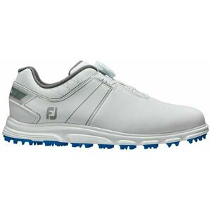 Footjoy Pro SL BOA Junior Golf Shoes White/Grey US 6