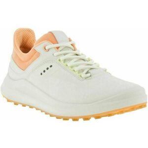 Ecco Core Womens Golf Shoes White/Peach Nectar Dritton 36