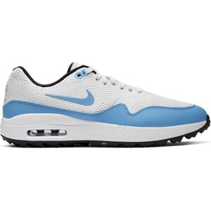 Nike Air Max 1G Mens Golf Shoes Summit White/University/Blue Anthracite US 14
