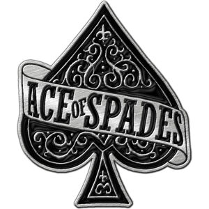 Motörhead Ace Of Spades Odznak Čierna Hudobné odznaky
