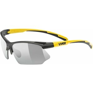 UVEX Sportstyle 802 V Black Matt/Sunbee/Variomatic Smoke Cyklistické okuliare