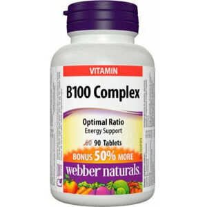 Webber Naturals B-Komplex Forte 90 Tablets