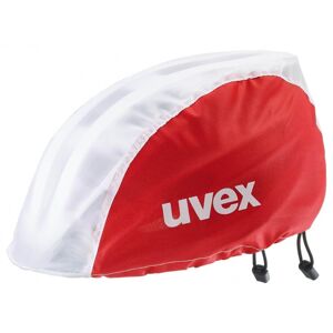 UVEX Rain Cap Bike Červená-Biela L/XL 2020