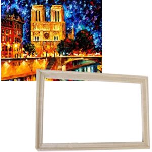 Gaira S rámom bez vypnutého plátna Notre-Dame