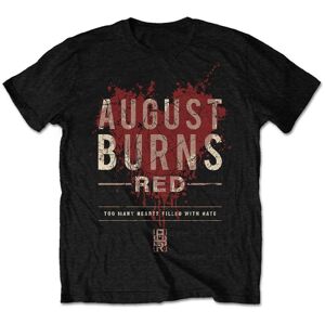 August Burns Red Tričko Hearts Filled Black XL