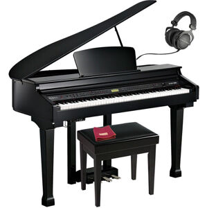 Kurzweil KAG100 Ebony Polish SET Ebony Polish Digitálne grand piano