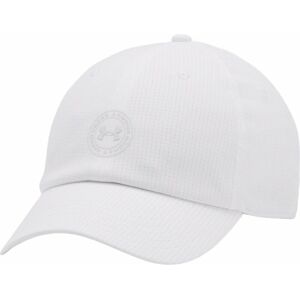 Under Armour Women's Iso-Chill Armourvent Adjustable Cap White/Distant Gray UNI Šiltovka