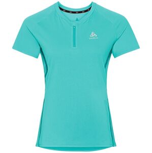 Odlo Axalp Trail Half-Zip Jaded S Bežecké tričko s krátkym rukávom