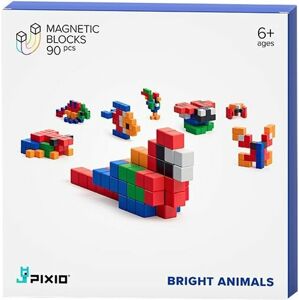 Pixio Magnetická stavebnica Bright Animals