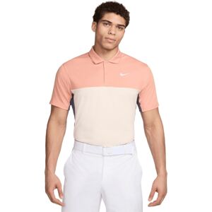 Nike Dri-Fit Victory+ Mens Polo Light Madder Root/Light Carbon/White M