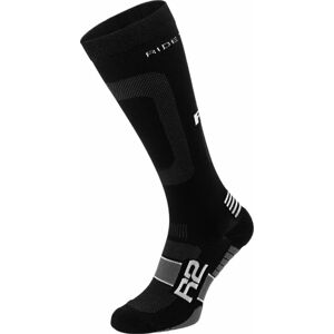 R2 Power Bike Socks Black/White S Cyklo ponožky