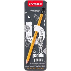 Bruynzeel Grafitová ceruzka Mix 6