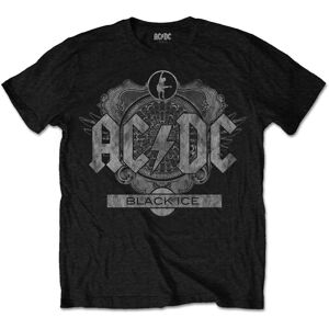 AC/DC Tričko Black Ice Čierna S