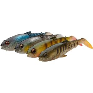 Savage Gear Craft Cannibal Paddletail Mix Roach, Green Silver, Perch, Olive Silver Smolt 8,5 cm 7 g
