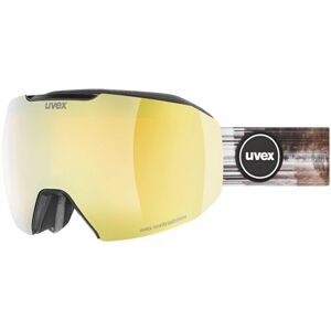 UVEX Epic Attract Black Mat Mirror Gold/Contrastview Orange Lasergold Lite Lyžiarske okuliare
