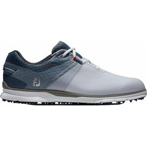 Footjoy Pro SL Sport Mens Golf Shoes White/ Blue Fog/Navy US 12