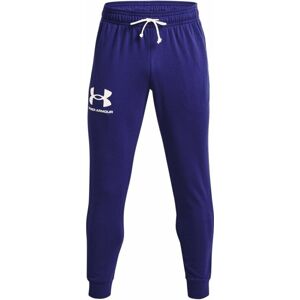 Under Armour Men's UA Rival Terry Joggers Sonar Blue/Onyx White L Fitness nohavice