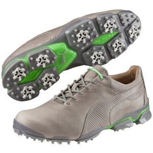Puma Titantour Ignite Premium Mens Golf Shoes Beige UK 9,5