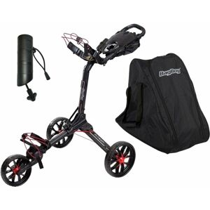 BagBoy Nitron SET Black/Red Manuálny golfový vozík