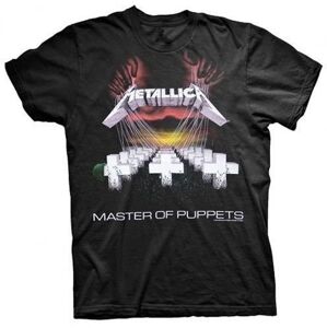 Metallica Tričko Master of Puppets Unisex Black L