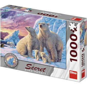 Dino Puzzle Ľadové medvede 1000 dielov