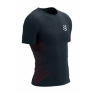 Compressport Performance SS Tshirt M Salute/High Risk Red XL Bežecké tričko s krátkym rukávom
