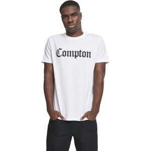 Compton Tričko Logo Biela XL