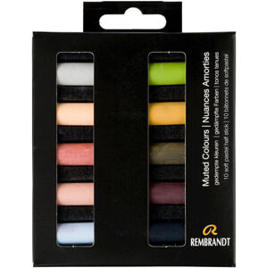 Rembrandt Sada suchých pastelov Muted Colours 10 ks