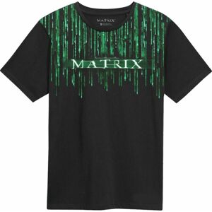 Matrix Tričko Matrix Code Čierna XL