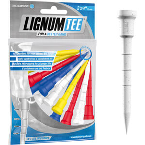 Lignum Tee 2 3/4 Inch Mix Colours 12 pcs