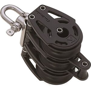 Viadana 38mm Composite Triple Block Swivel with Shackle and Becket