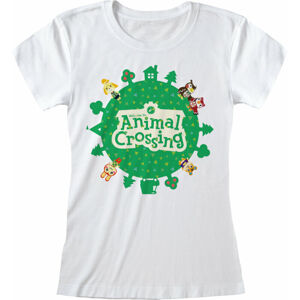 Nintendo Animal Crossing Tričko Logo Biela L