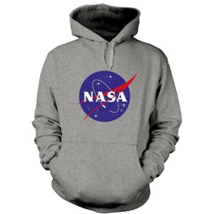 NASA Mikina Insignia Logo Šedá XL