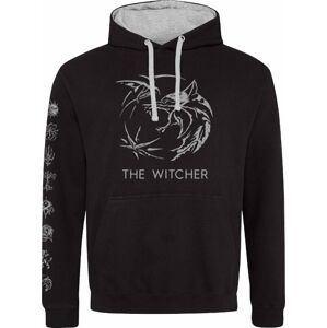 Witcher Mikina Symbol (Super Heroes Collection) L Black